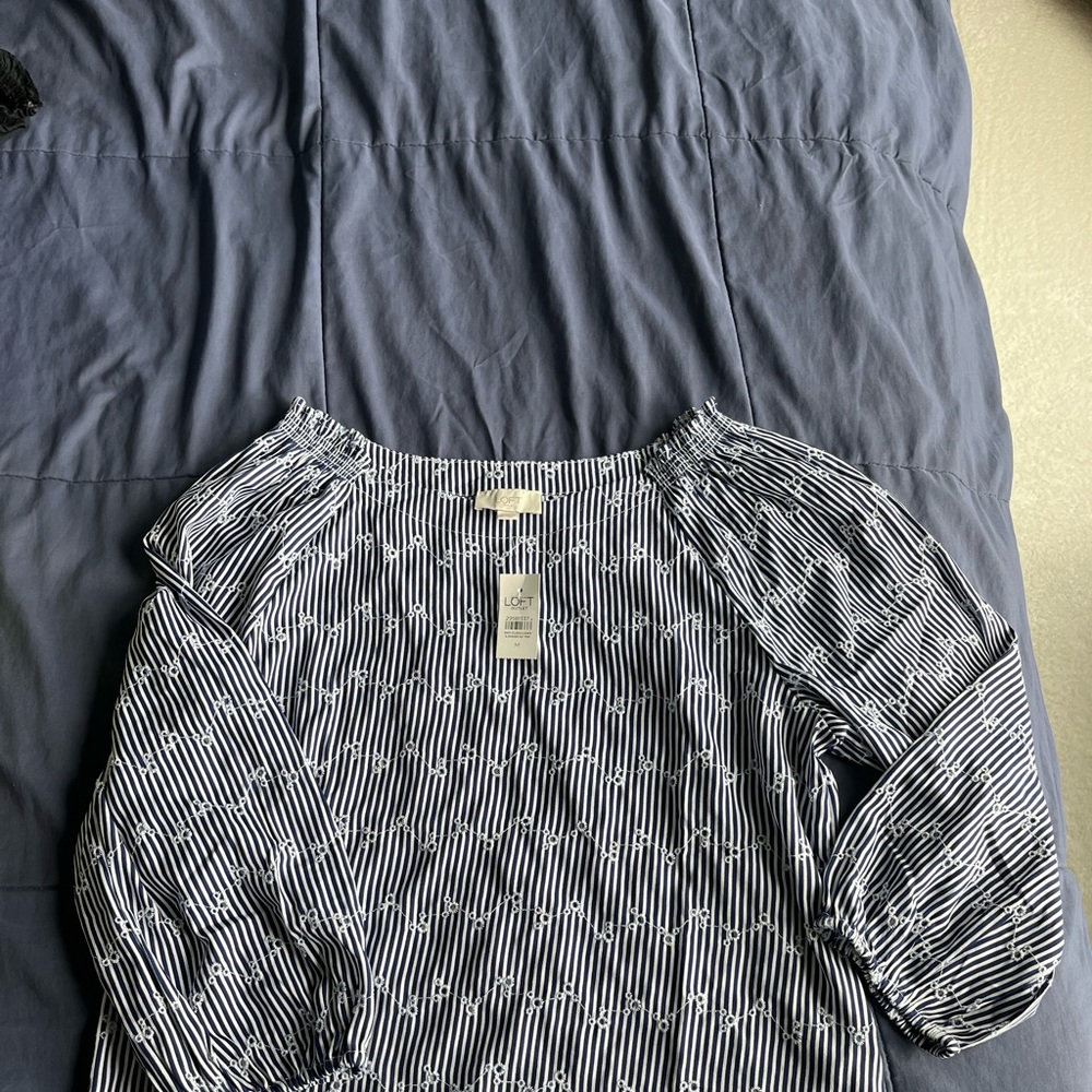 Loft Eyelet Top